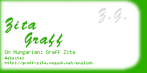 zita graff business card